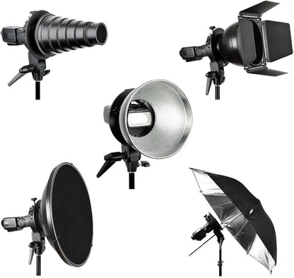 Godox S-Type Bracket Bowens S Mount Holder for Speedlite Flash Snoot Softbox Honeycomb - PuriLite