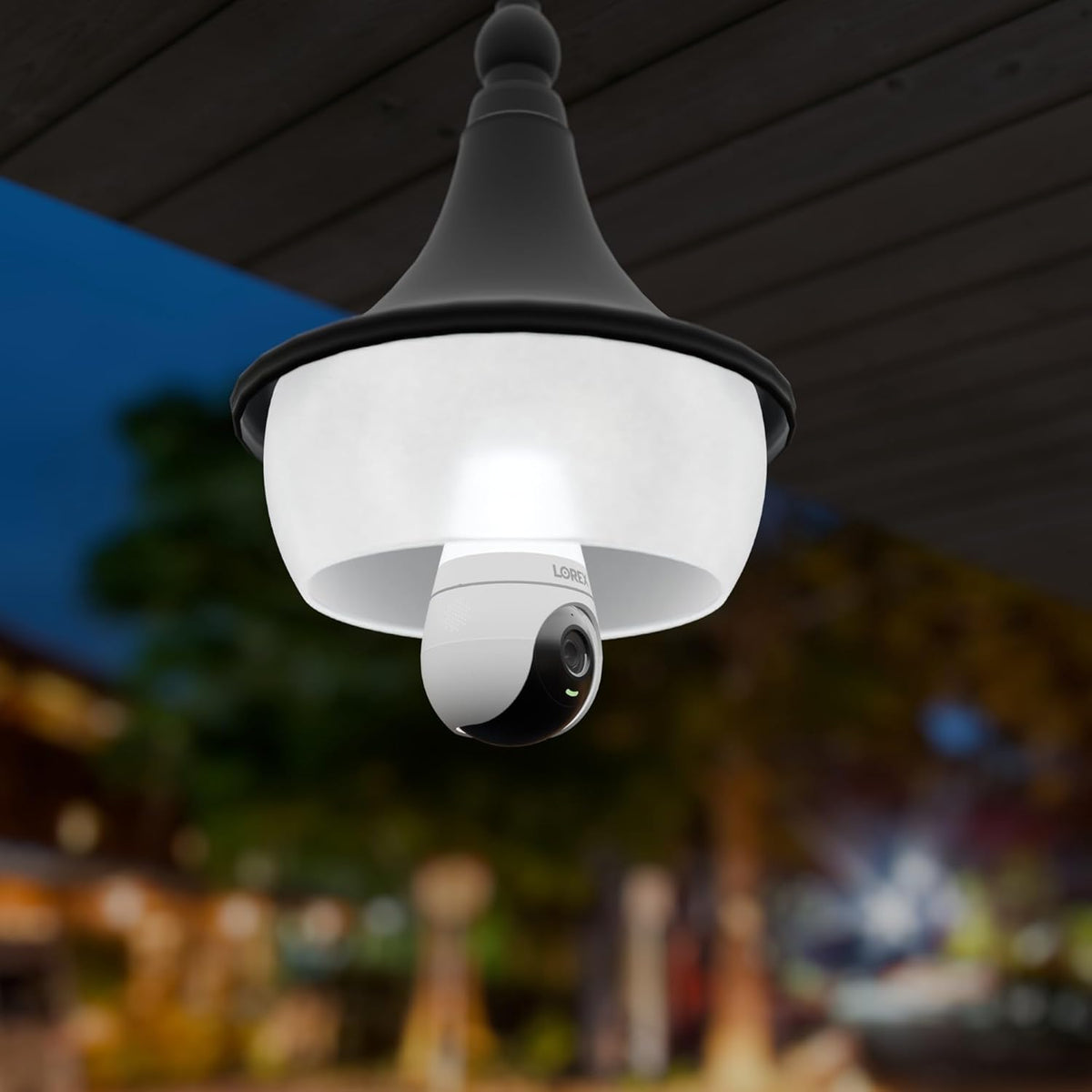 Lorex 2K Wi-Fi Smart Lightbulb Camera | E26/E27 Socket | Pan-Tilt View, Color Night Vision, Person & Vehicle Detection | 2-Way Talk | Alexa/Google | Cloud & Local Storage - PuriLite