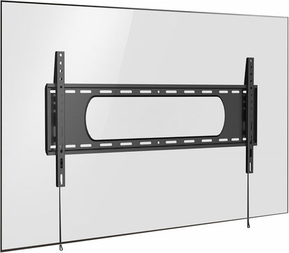 VIVO Extra Large Heavy Duty 43 to 100 inch LCD LED Curved and Flat Panel Screen, TV Wall Mount Bracket with Max 800x400mmmm VESA, Black, MOUNT-VW100F - PuriLite