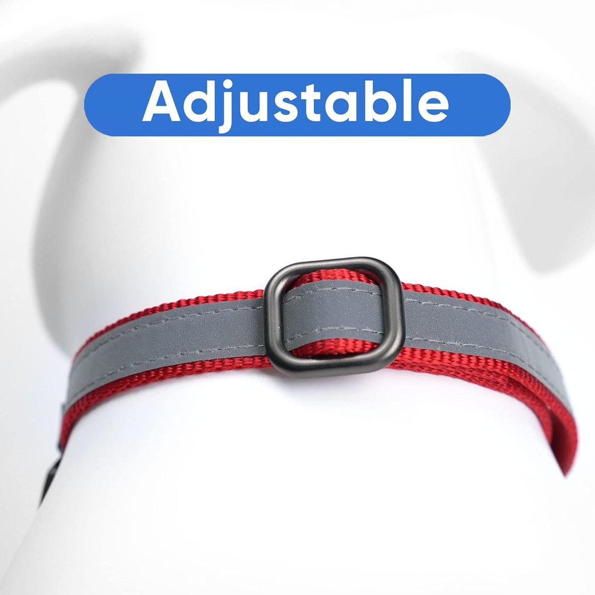 Pawtitas Chain Martingale Dog Collar Puppy Collar Reflective Dog Collar Training Dog Collar Behavioral Dog Chain Collar Collar Large Dog Collar Orange Dog Collar - PuriLite