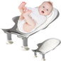 Baby Bathtub, Adjustable Soft Non Slip U Shaped Drainage Baby Bath Support With Suckers For Babies 0-12 Months Home Use - PuriLite