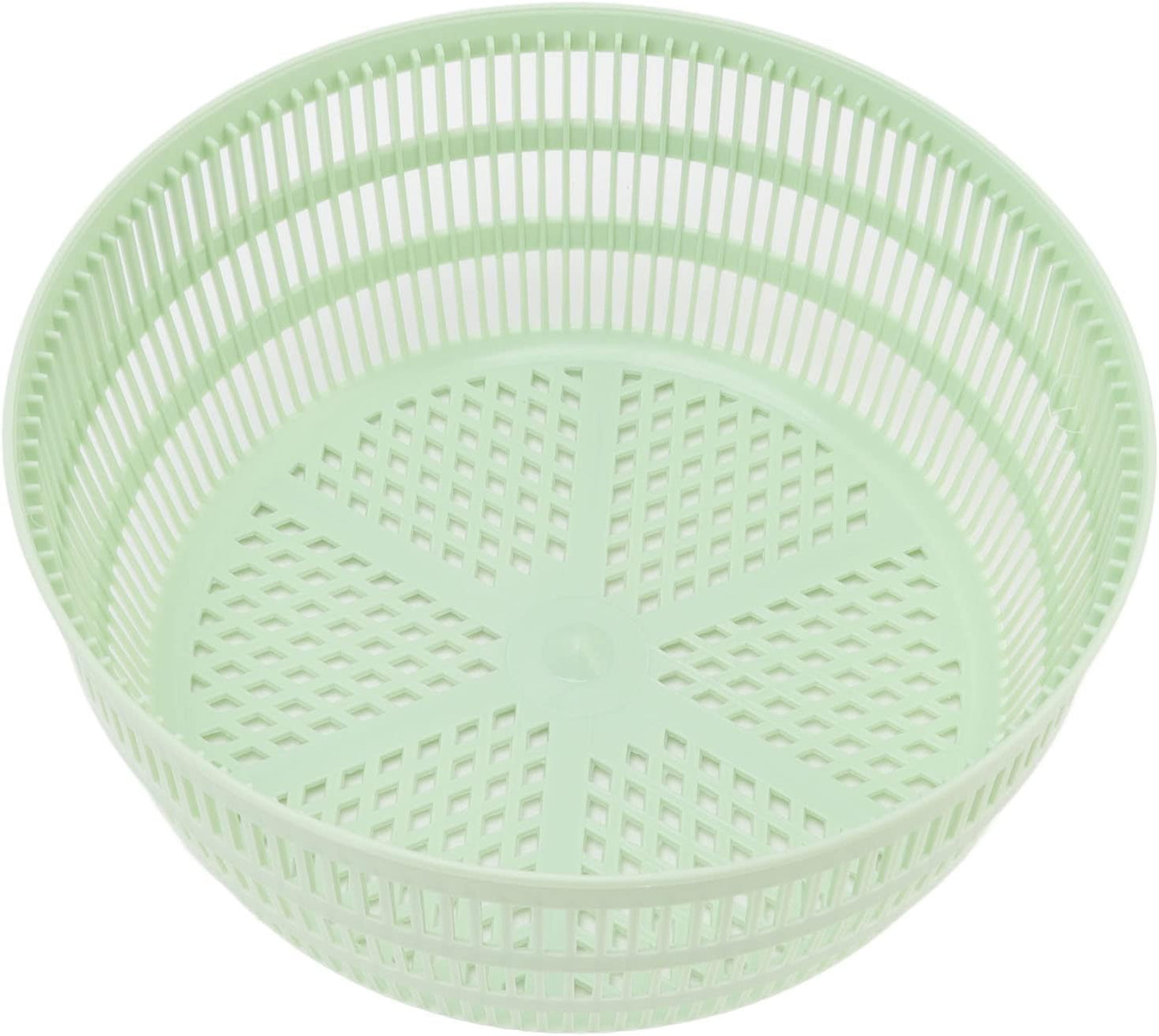 QANYEGN 4L Vegetable Dryer, Leuce er and Dryer, Fruit Washer, Salad Spinner with Drain, Bowl, and Colander - PuriLite