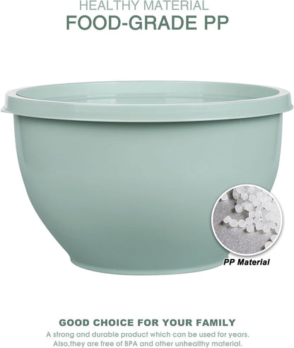 Purilite Select Plastic Mixing Bowl Set - PuriLite