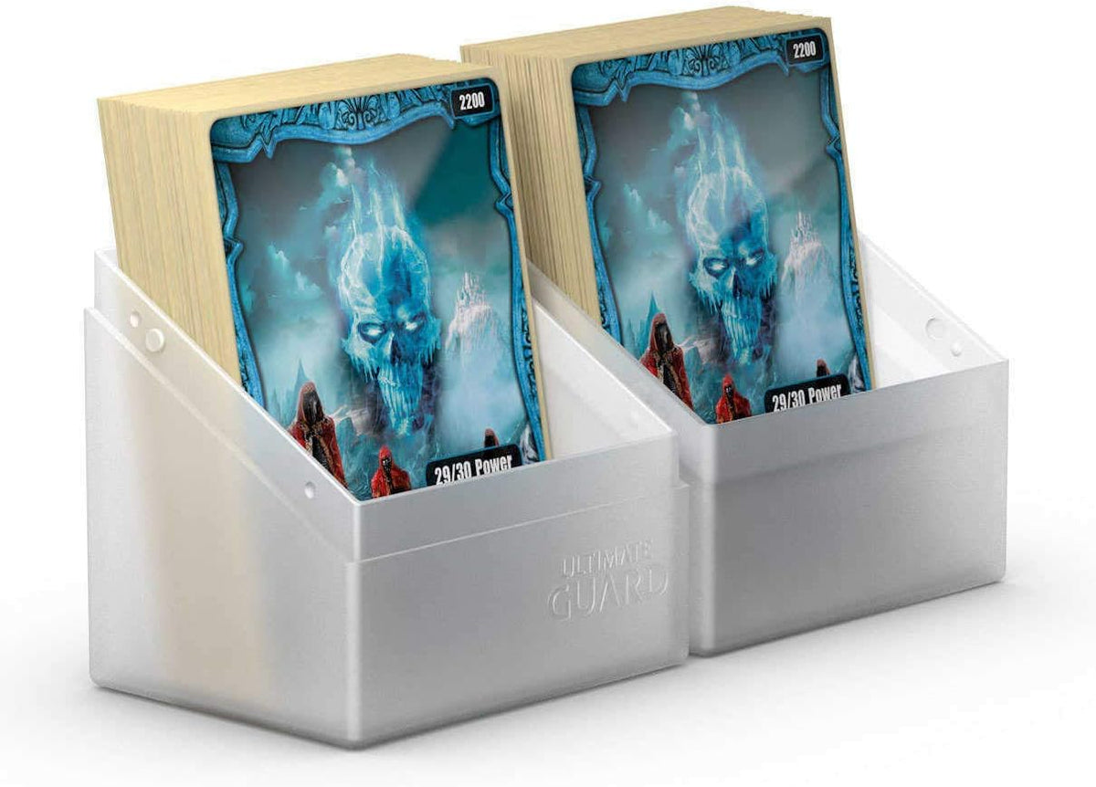Ultimate Guard Boulder 100+ Classic, Deck Case for 100 Double-Sleeved TCG Cards, Onyx, Secure & Durable Storage for Trading Card Games, Soft-Touch Finish - PuriLite