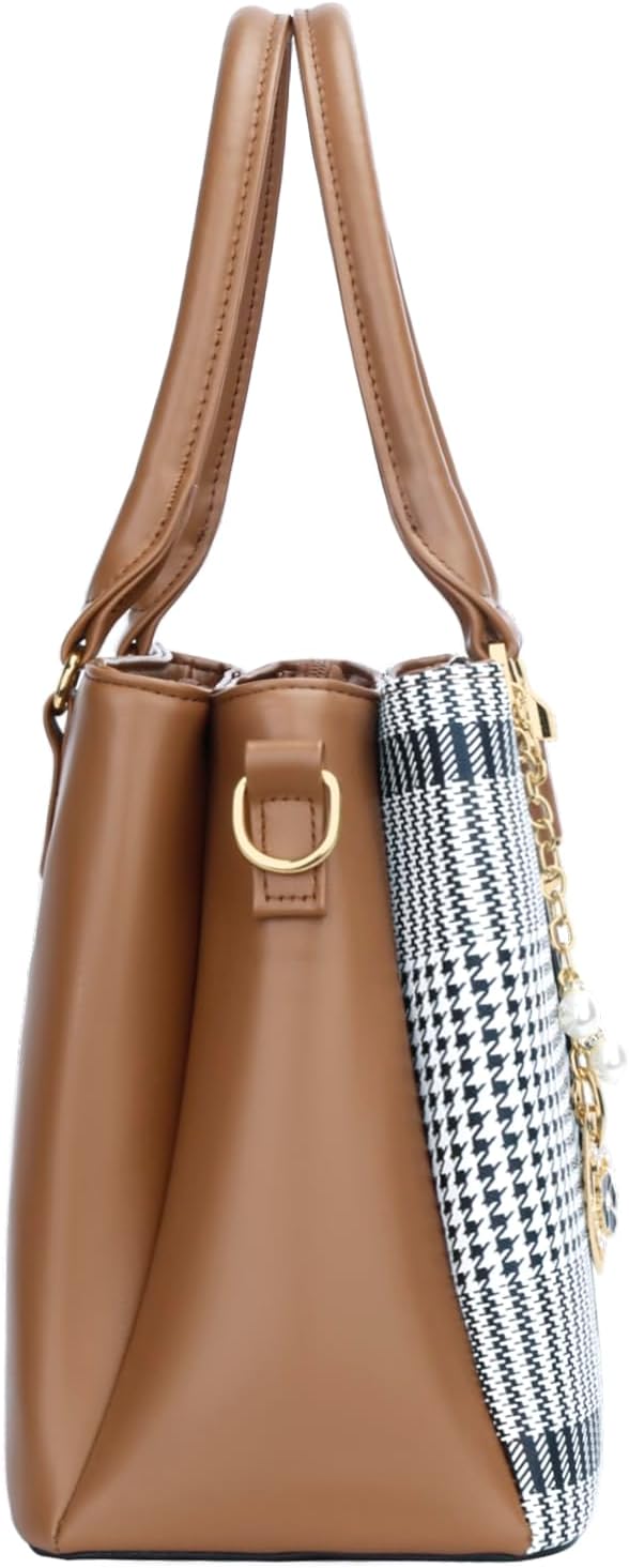 KKXIU Trendy Tote Bag for Women Lightweight Oxford Big Capacity Shoulder Purses and Handbags - PuriLite