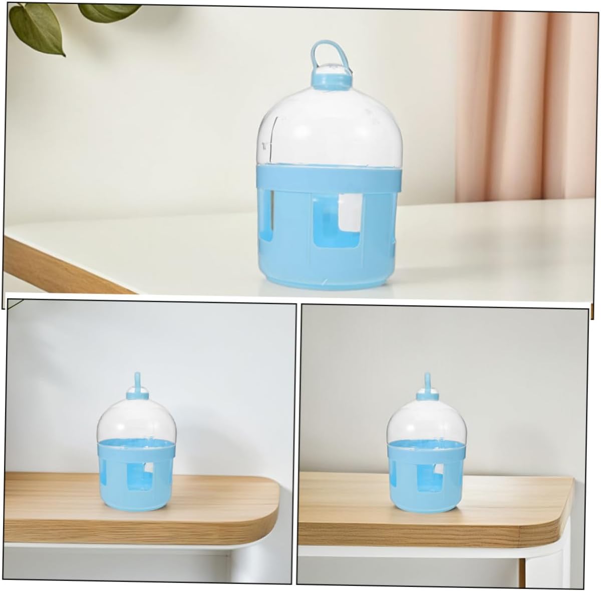 TEHAUX 2pcs Pigeon Water Feeder Bird Water Bottle for Pigeon Dove Pet Supplies Cage Use