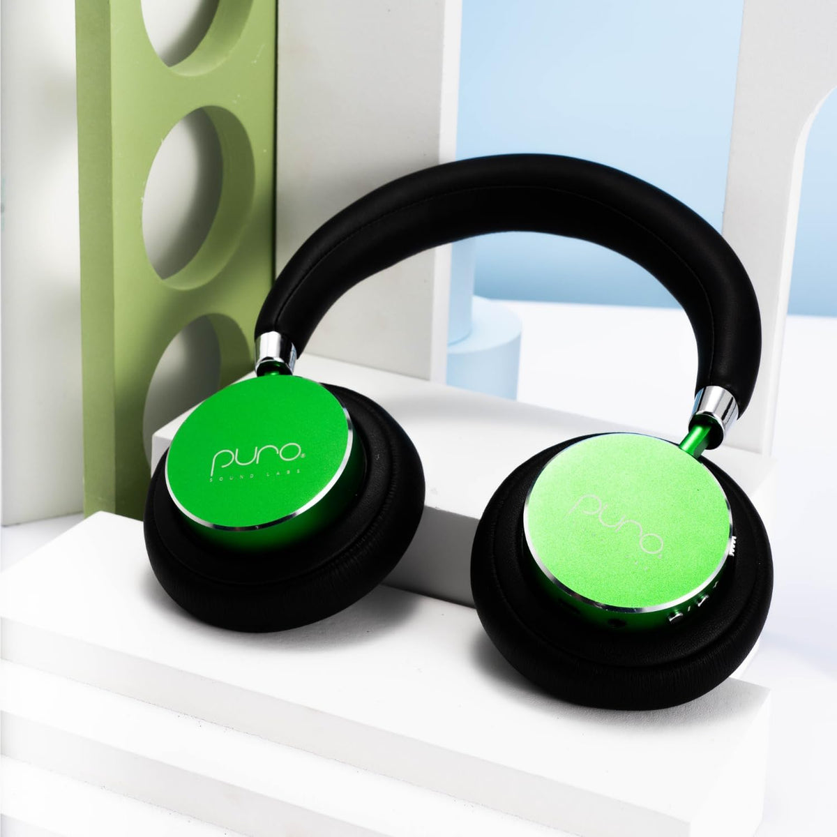 Puro Sound Labs BT2200 Plus Volume Limited Kids’ Bluetooth Headphones (Blue) - PuriLite