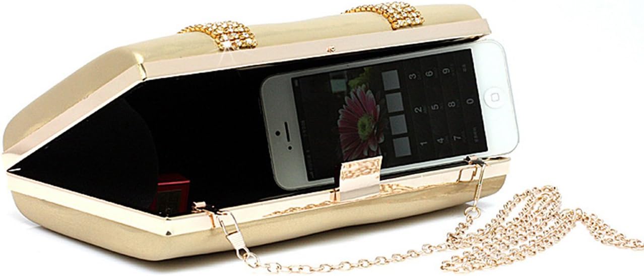 Ankoee Ladies Envelope Clutch Bag Evening Bag Bridal Wedding Bag Handbag Prom Clutches Handbag - PuriLite