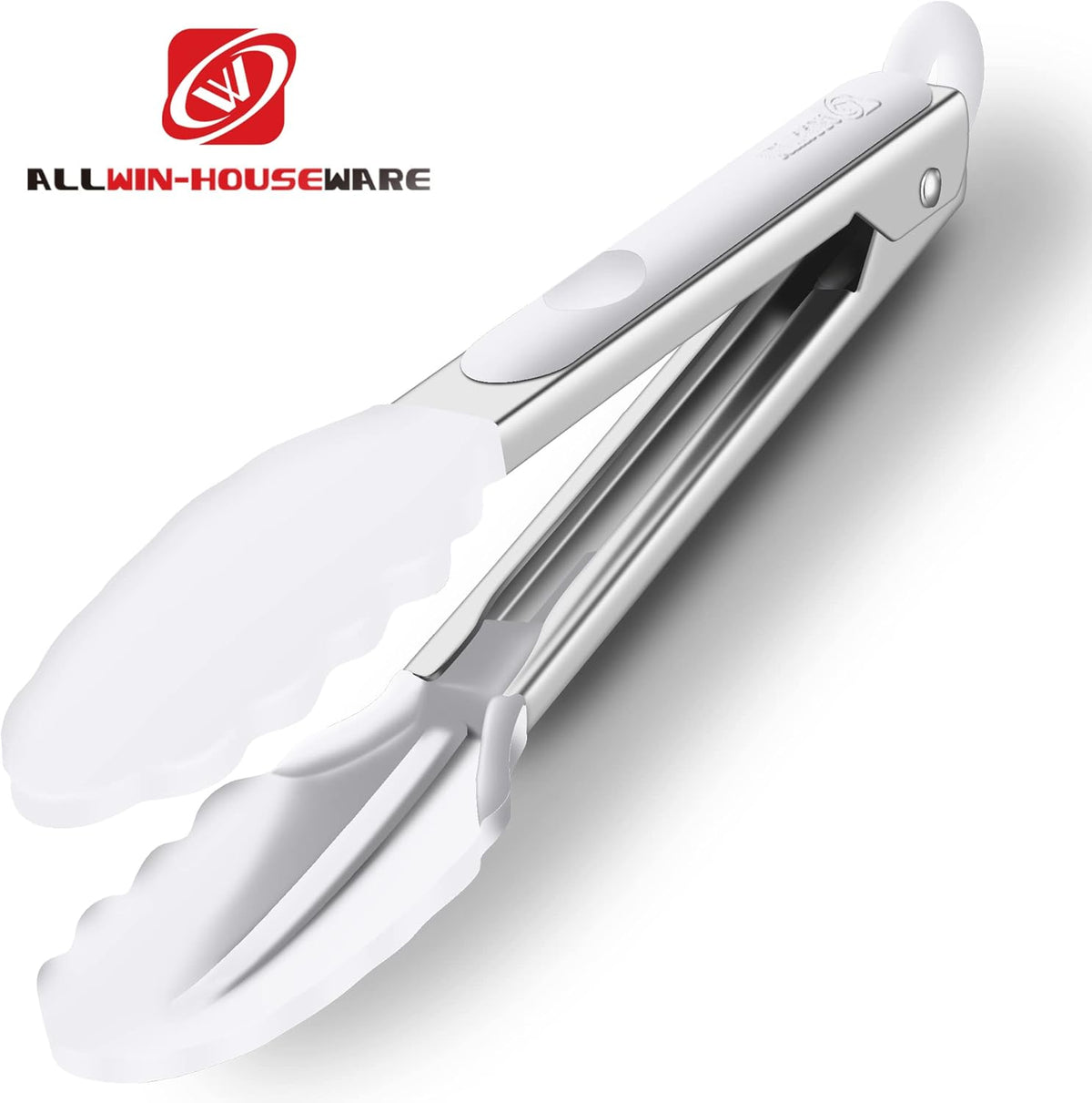 Purilite Select Silicone &amp; Stainless Steel Kitchen Tongs - PuriLite
