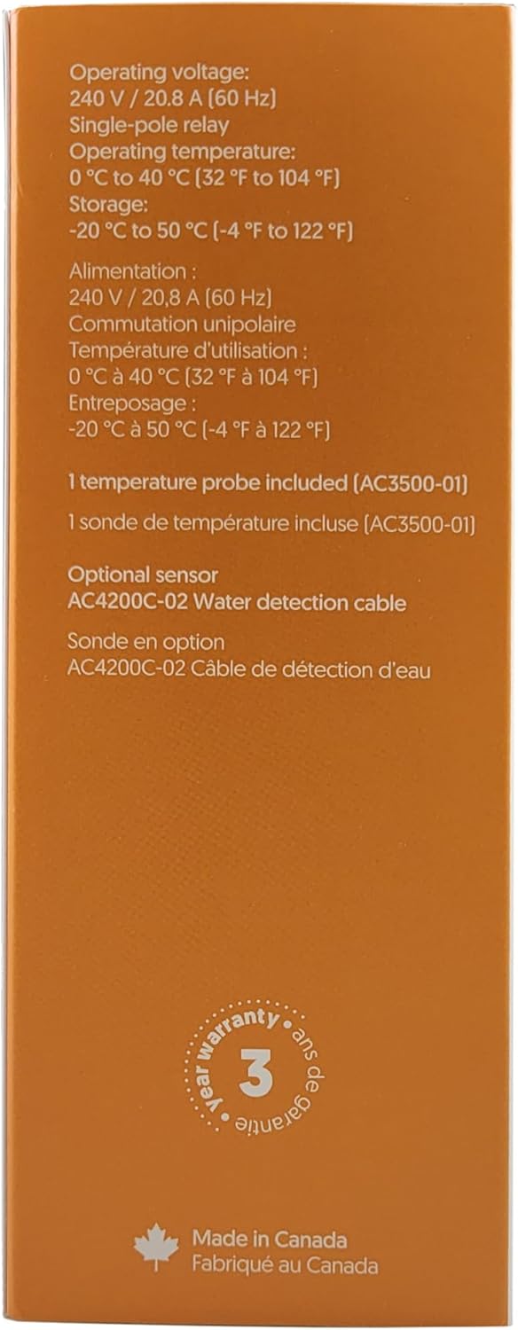 Calypso - Smart Wi-Fi Water Heater Controller RM3500WF - PuriLite