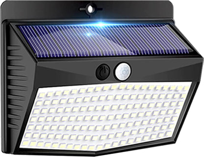 Solar Lights Outdoor, [ 8 Pack/138LED ] Solar Motion Sensor Light Outdoor with 3 Lighting Modes Wireless Waterproof Solar Wall Lights Solar Security Lights for Fence Yard Garden Deck Garage - PuriLite