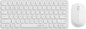 RAPOO Keyboard and Mouse Wireless - 9010M Multi-Device Wireless Keyboard Mouse Combo, 2.4GHz/Bluetooth 5.0/4.0 Wireless Keyboard Mouse Set for Windows/Mac/Linux/Chrome, Support 4 Devices, Silent Click - PuriLite