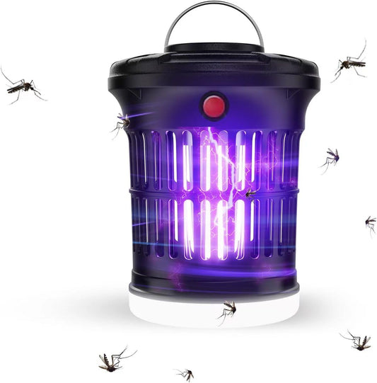 Bug Zapper Mosquito Zapper Outdoor,30W Mosquito Killer Outdoor IPX4 Waterproof, High Powered 4200V Electric Mosquito Zapper, Fly Trap for Home Garden Patio - PuriLite