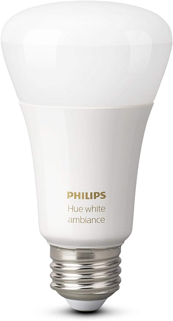 Philips Hue White and Colour Ambiance A19 E26 LED Smart Bulb, Bluetooth & Zigbee Compatible (Hue Hub Optional), Works with Alexa & Google Assistant A Certified for Humans Device (562785),3 Pack - PuriLite