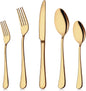Purilite Select 20-Piece Gold Flatware Set - PuriLite