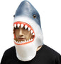 Shark Mask Fish Costume Mask Novelty Halloween Costume Party Latex Animal Head Mask - PuriLite