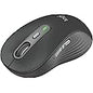 Logitech Signature M650 L Full Size Wireless Mouse - For Large Sized Hands, 2-Year Battery, Silent Clicks, Customizable Side Buttons, Bluetooth, for PC/Mac/Multi-Device/Chromebook - Black - PuriLite
