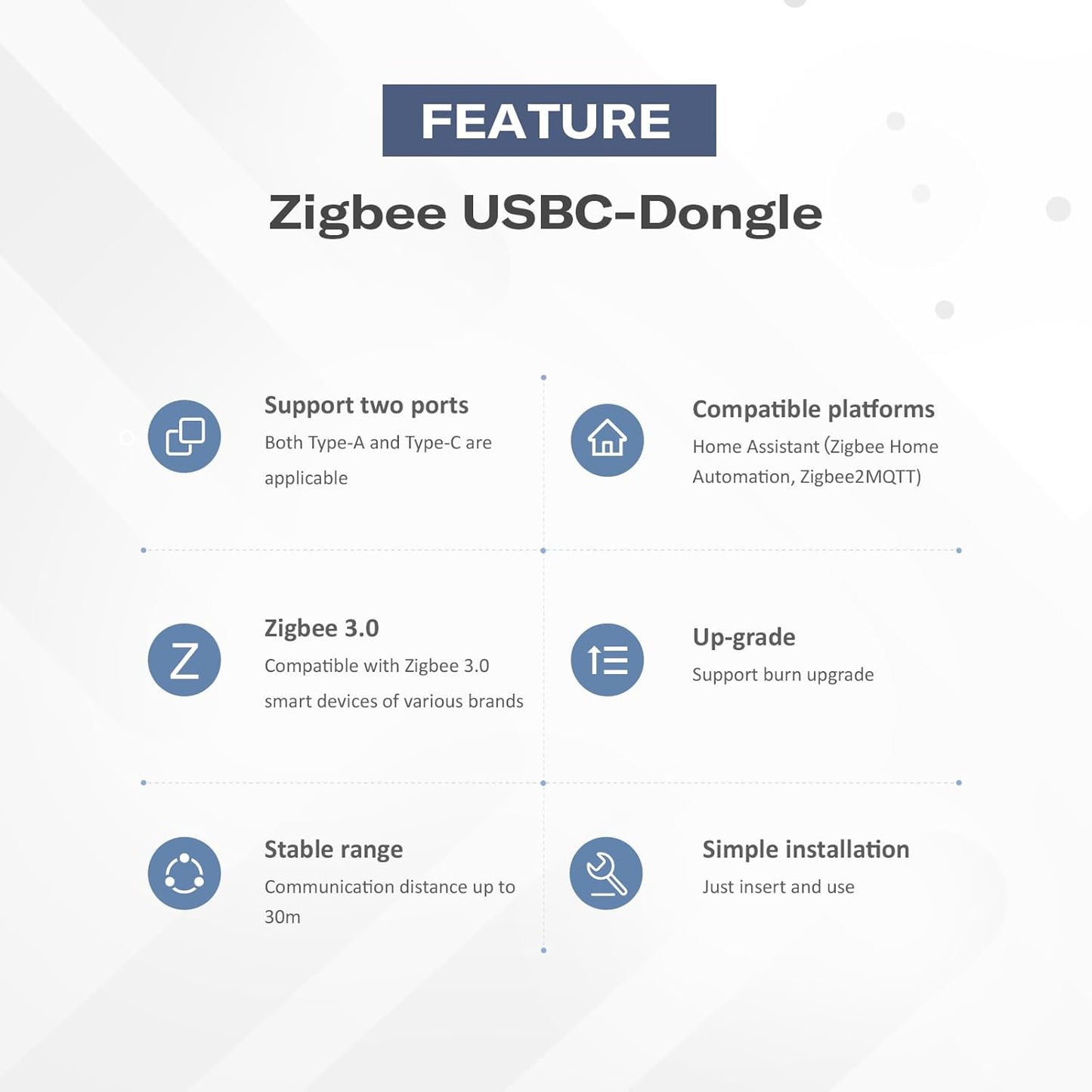 THIRDREALITY Zigbee 3.0 USBC-Dongle, Universal Zigbee USB Stick, Compatible with Zigbee2Mqtt - PuriLite