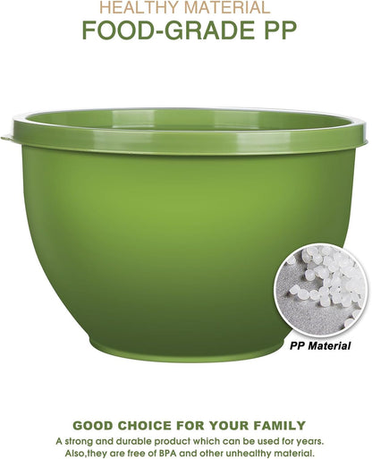 Purilite Select Plastic Mixing Bowl Set - PuriLite