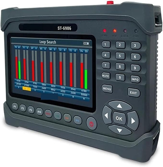 ST 6986 Satellite Signal Finder Locator DVB-S2 S DVB T T2 Satellite Signal Meter for Dish Network Directv - PuriLite