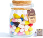 90pcs+ Message In a Bottle DIY Gift Extra Capsules and Notes (Mixed Colors) - PuriLite