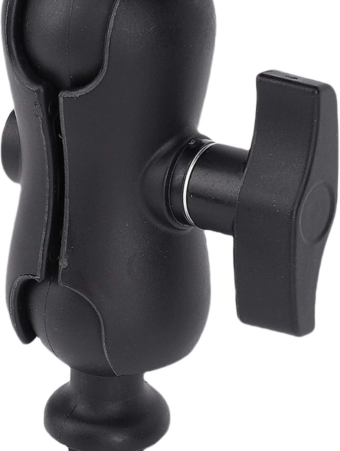 Fish Finder Mount Base, 360 Degree Rotating Fish Finder Bracket Universal Marine Electronic Holder ABS Mounting Plate for Kayaks and Boats - PuriLite