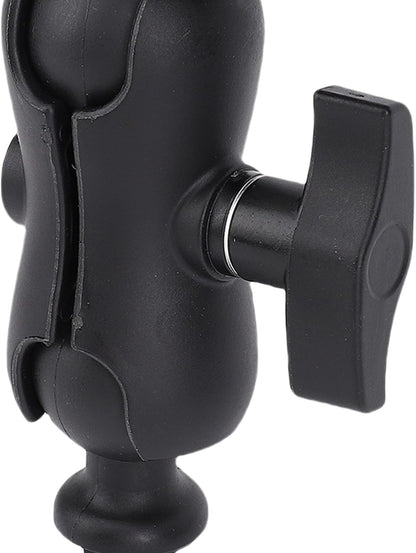 Fish Finder Mount Base, 360 Degree Rotating Fish Finder Bracket Universal Marine Electronic Holder ABS Mounting Plate for Kayaks and Boats - PuriLite