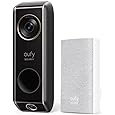 eufy Security Video Doorbell E340 (Battery Powered), Dual Cameras with Delivery Guard, 2K Full HD and Color Night Vision, HomeBase S380 Compatible, No Monthly Fee - PuriLite