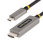 6.6ft (2m) USB-C to HDMI Adapter Cable, 8K 60Hz, 4K 144Hz, HDR10, USB Type-C to HDMI 2.1 Video Converter Cable, USB-C DP Alt Mode/USB4/Thunderbolt Compatible - USB-C Laptop to HDMI - PuriLite