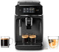 Philips 2200 Series Fully Automatic Espresso Machine, Classic Milk Frother, 2 Coffee Varieties, Intuitive Touch Display, 100% Ceramic Grinder, AquaClean Filter, Aroma Seal, Black (EP2220/14) - PuriLite
