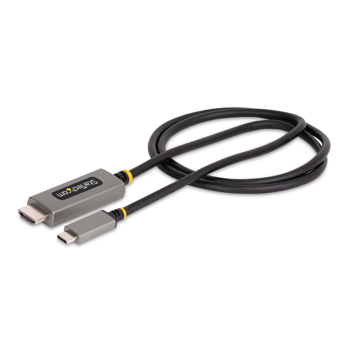 3.3ft (1m) USB-C to HDMI Adapter Cable, 8K 60Hz, 4K 144Hz, HDR10, USB Type-C to HDMI 2.1 Video Converter Cable, USB-C DP Alt Mode/USB4/Thunderbolt Compatible - USB-C Laptop to HDMI - PuriLite