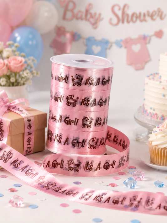 Baby Shower Ribbon | It's a Boy / It's a Girl Party Decor
