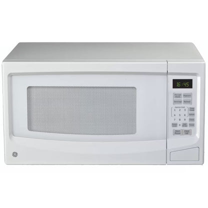 GE 1.1 cu. ft. Countertop Microwave Oven in White - PuriLite