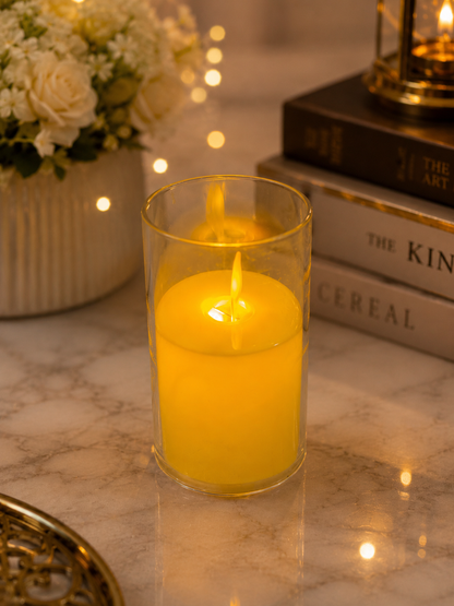 LED Candle – Large | Medium Heart Shape | Small | Elegant Decorative Lighting