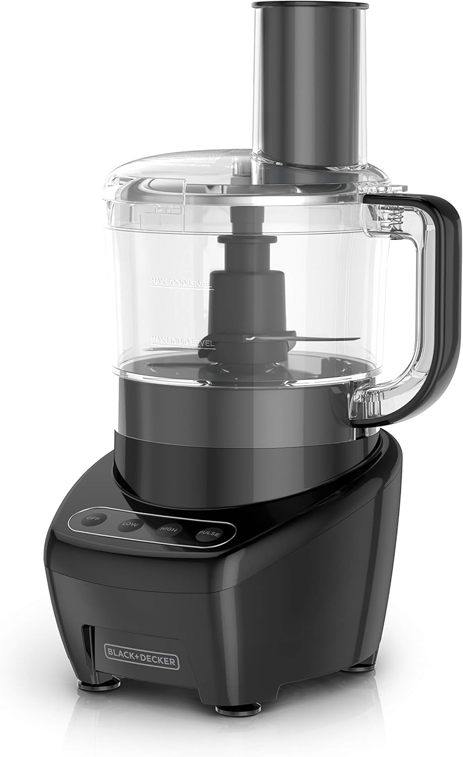 BLACK+DECKER 3-in-1 8-Cup Food Processor, Mutlifunctional and Dishwasher Safe, Black 450W, FP4200BC - PuriLite