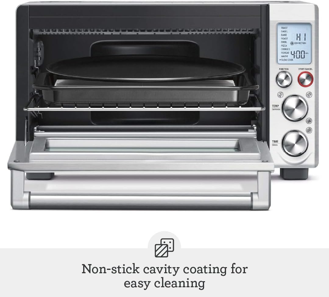 Breville BOV845BSS Smart Oven Pro Countertop Convection Oven, Brushed Stainless Steel - PuriLite