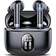 Wireless Earbuds, Bluetooth Headphones 5.3 HiFi Stereo, Wireless Earphones with ENC Noise Cancelling Mic, LED Digital Display in Ear Buds for Gym/Workouts - PuriLite