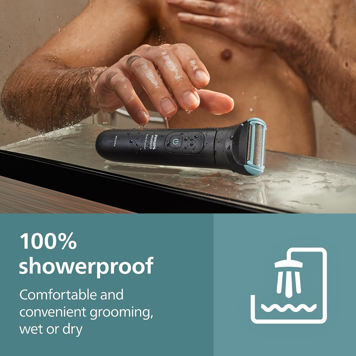 Philips Norelco Body Groomer 5000 Series, Intimate Hair Trimmer & Shaver