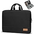 Ytonet Laptop Sleeve, 15.6 inch TSA Laptop Bag Laptop Case Water Resistant Computer Carrying Bag Compatible for Lenovo, HP, Dell, Asus Notebook, Gifts for Men Women, Grey - PuriLite
