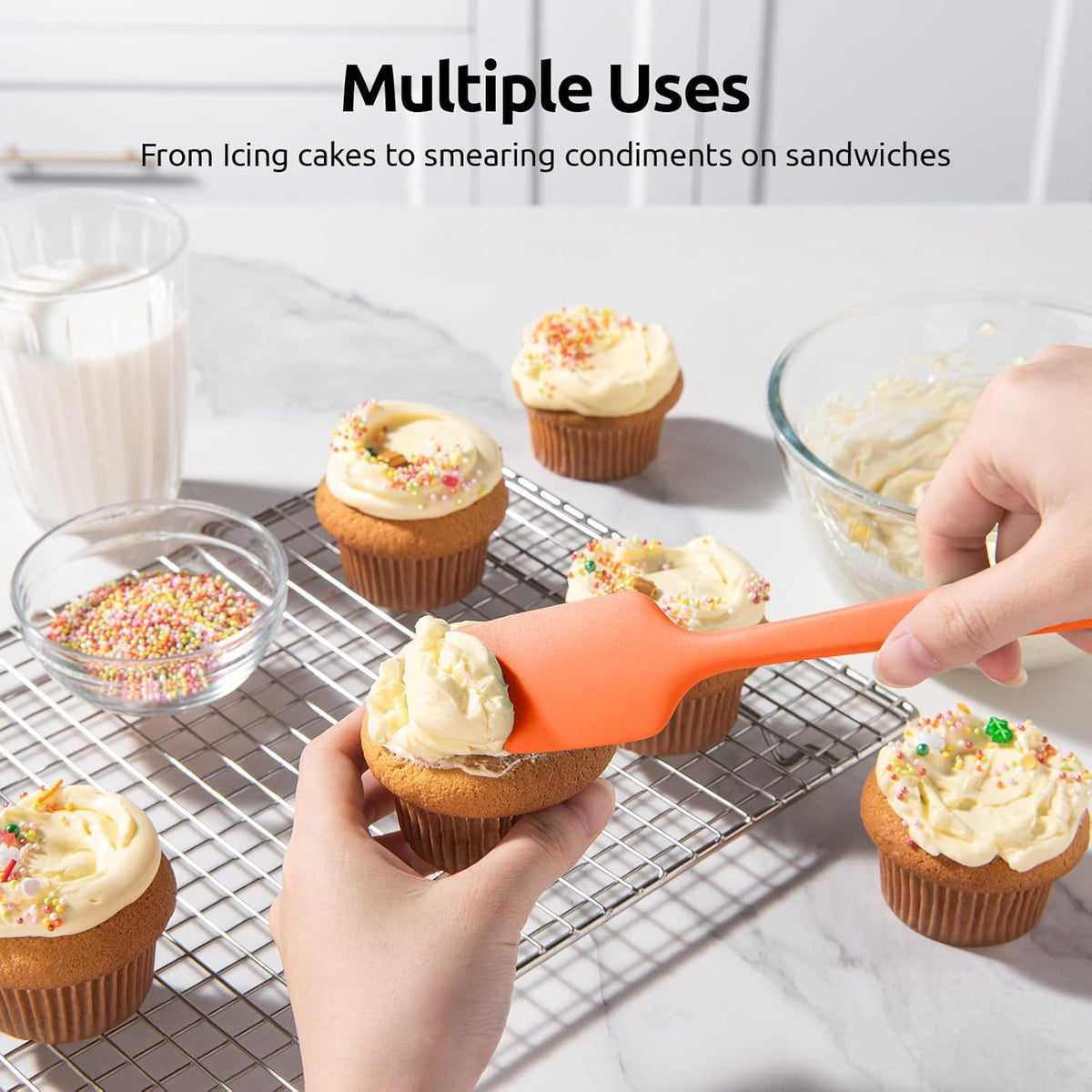 Purilite Select Midnight Blue Silicone Spatula - PuriLite