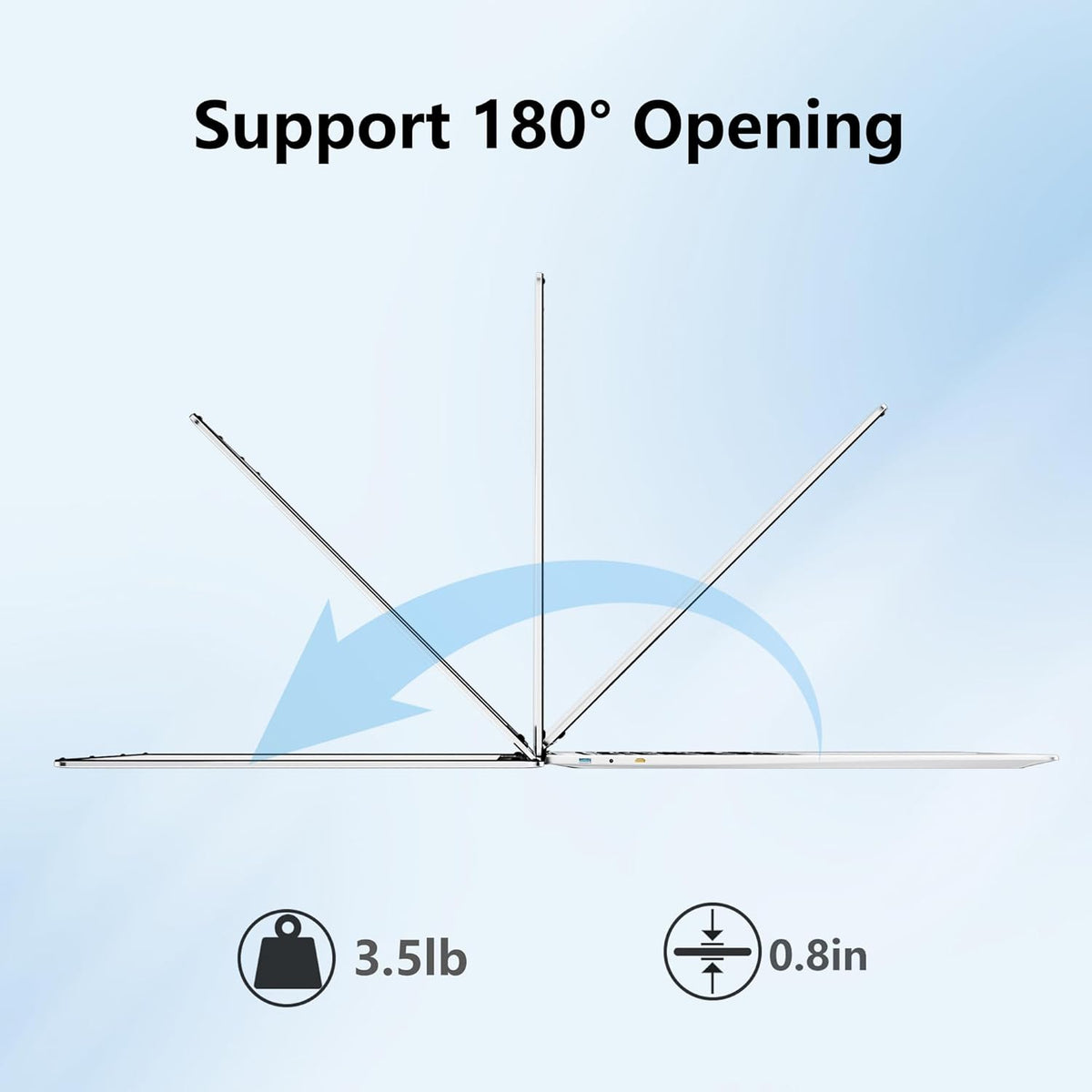16 Inch Gaming Laptop, Laptop Computer 2025 Windows 11 Pro, 16GB RAM 512GB SSD, Intel 12th Gen N95 Processor(up to 3.4GHz), Backlit Keyboard, Fingerprint Unlock, FHD 1920 * 1200 - PuriLite