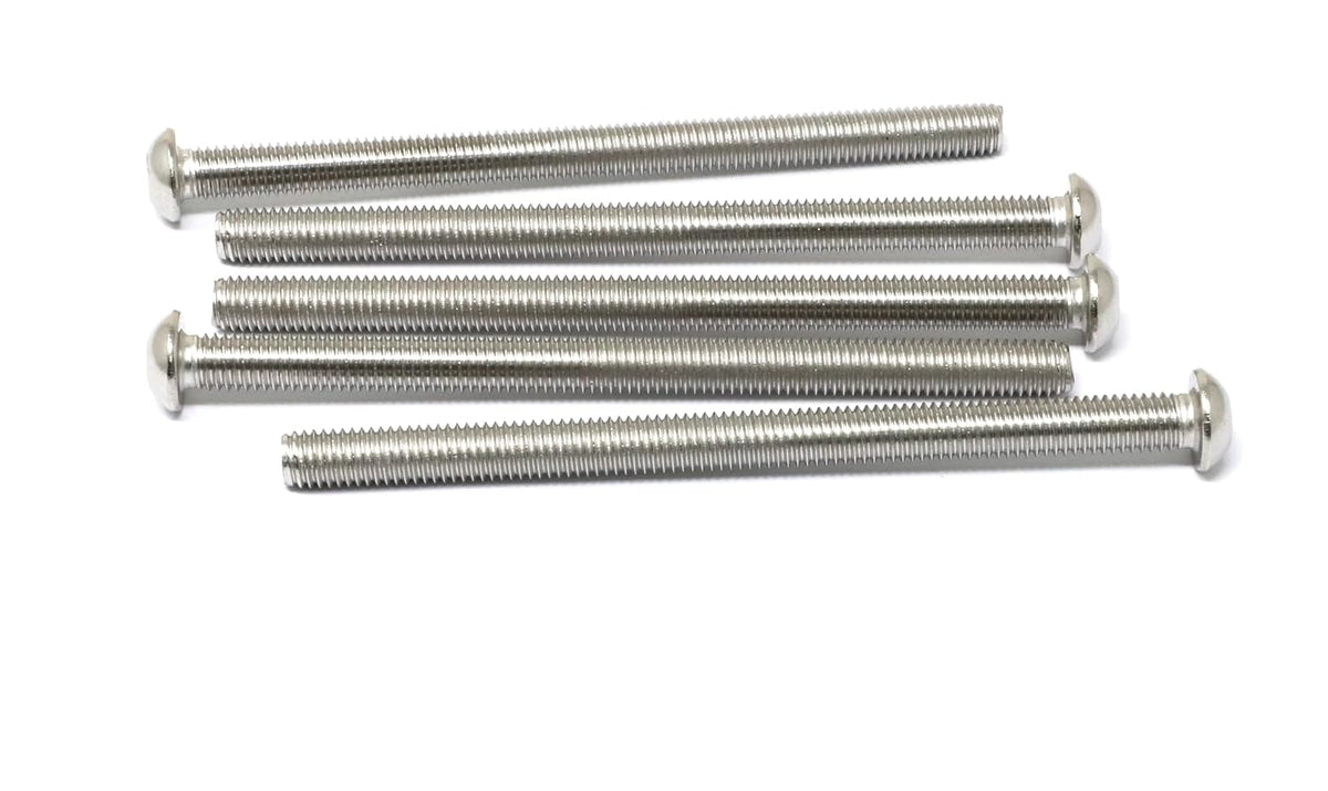 iexcell 50 Pcs M6 x 20mm Thread Pitch 1 mm Stainless Steel 304 Hex Socket Button Head Cap Screws Bolts Kit - PuriLite