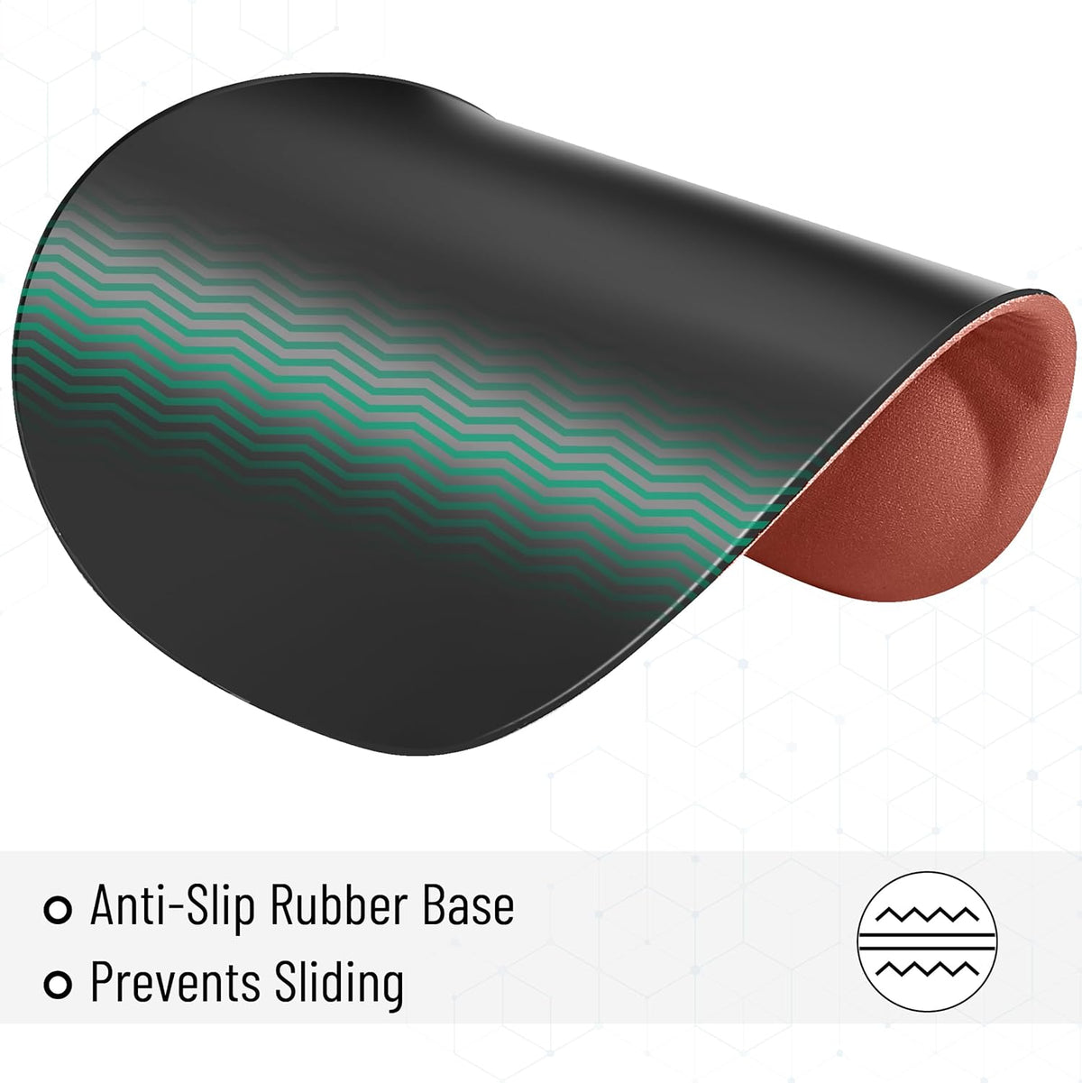 Purilite Select Ergonomic Gel Mouse Pad - PuriLite