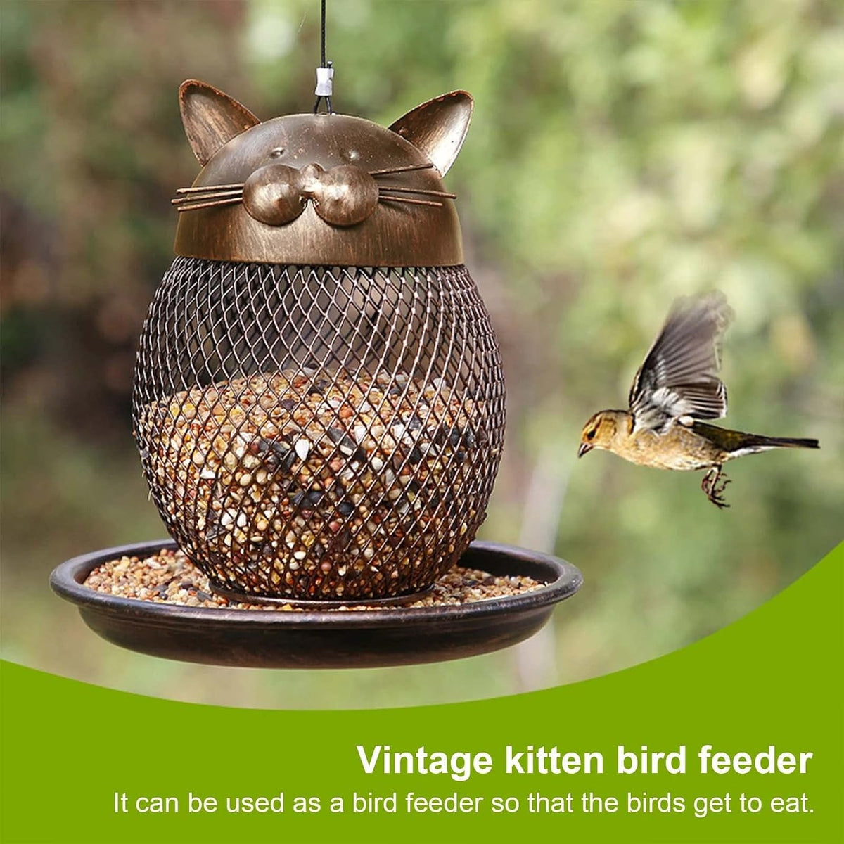 Bird Feeders for Outside Pet Supplies Birdfeeder Hanging Premium Bird Feeder Bird Feeding Stations Heavy Duty with Stand Garden Decoration