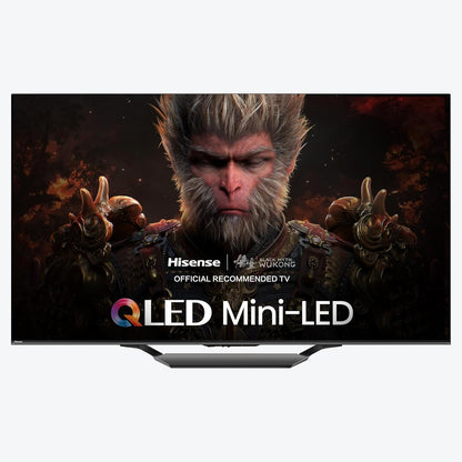 Hisense 55U78N-55 inch Mini-LED PRO 4K QLED 144Hz Google TV with Quantum Dot Technology, DTS Virtual: X, HDR10/HDR10+/HLG, 1500 Nits Peak Brightness - PuriLite