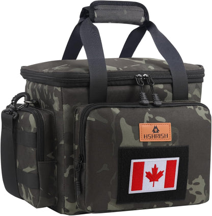 HSHRISH Tactical Large Lunch Bag for Men,Leakproof Insulated Lunch Box, Durable Soft Cooler Bag with Shoulder Strap Lunch Pail for Work Shifts Outdoor - PuriLite