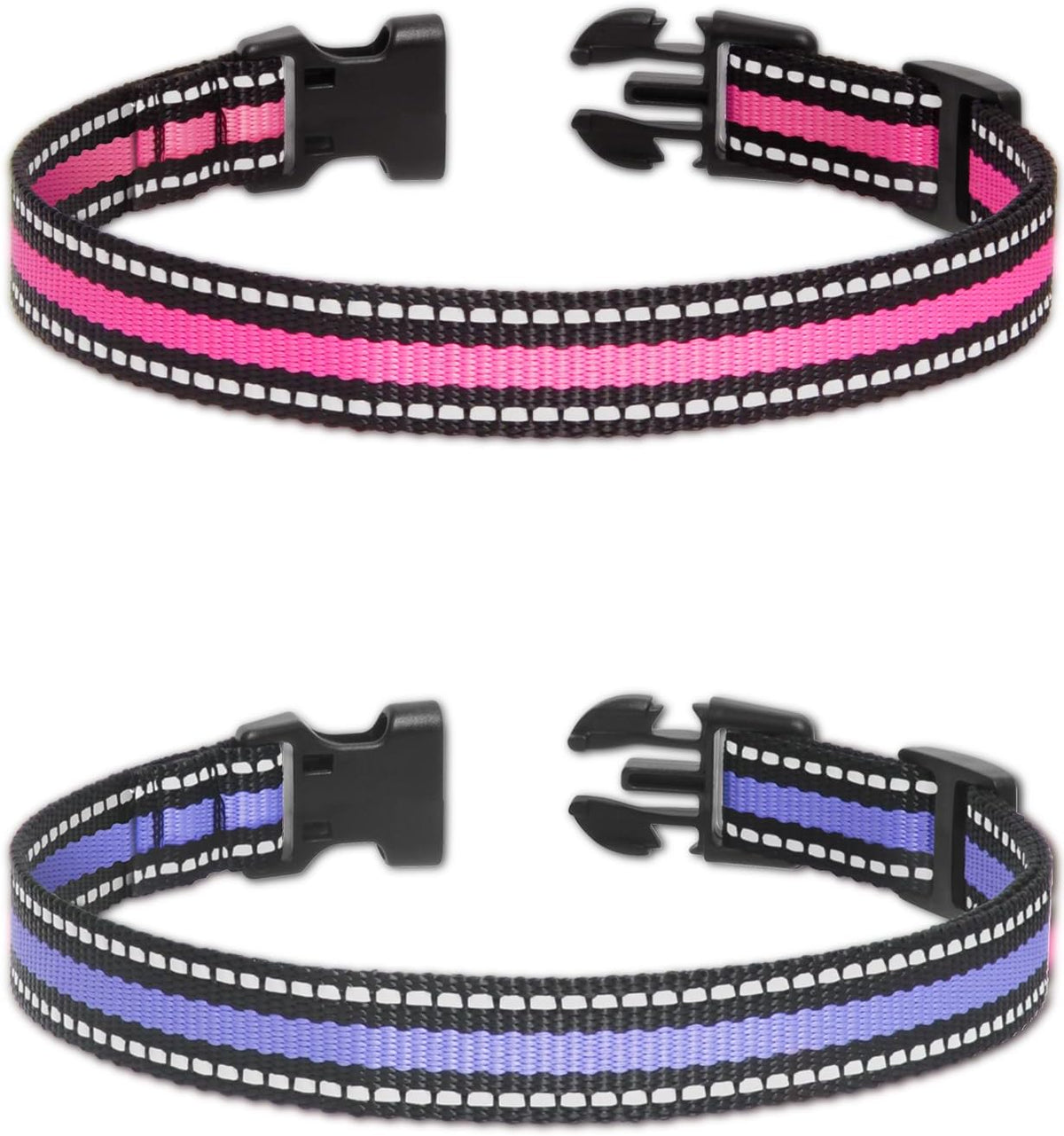 DOGLinsen 2-in-1 Bark and Shock Collar for Dogs, Smart Anti Barking Dog Training Collar with 5 Adjustable Sensitivity, Automatic Bark Collar with Remote, Vibration, Beep, Shock and Automatic - PuriLite