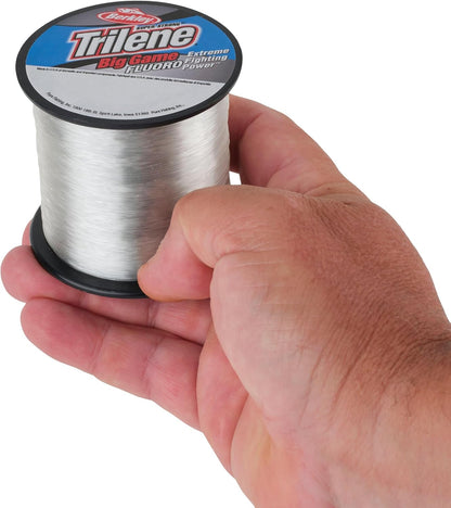 Trilene Big Game Fluorocarbon-Quarter Spools-Clear-20lb - PuriLite