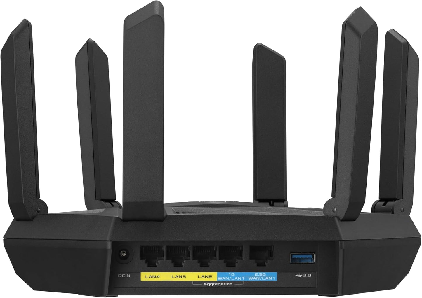 ASUS RT-BE86U BE6800 Dual-Band WiFi 7 Router, Supports 4096-QAM, MLO, AI WAN Detection, AiMesh, Subscription-Free Network Security, and Comprehensive VPN Features, Guest Network Pro, Gaming - PuriLite