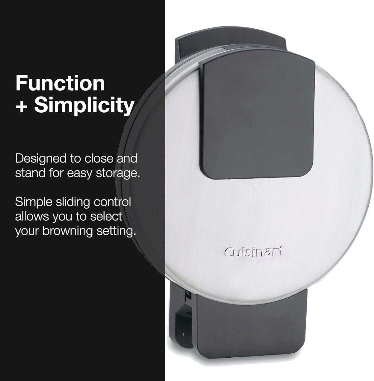 Cuisinart WMR-CAC Traditional Round Waffle Maker, small - PuriLite